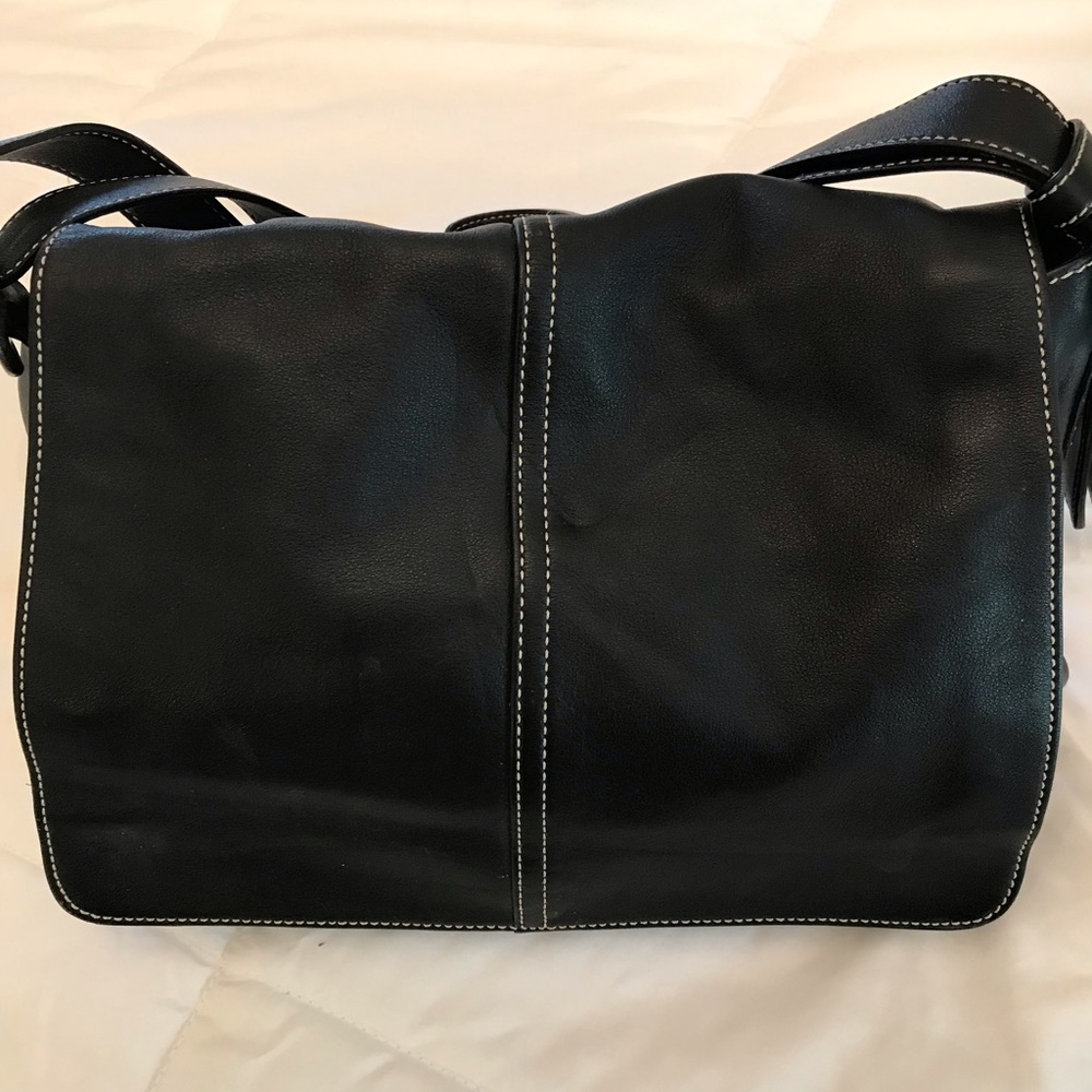 Black Coach Medium Handbag